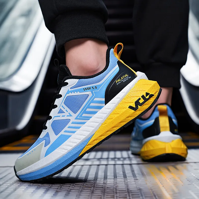 Vxv Shock Absorbers Slip Resistant Breathable Low Top Physical Fitness Test & Exam Running Shoes Unisex-3