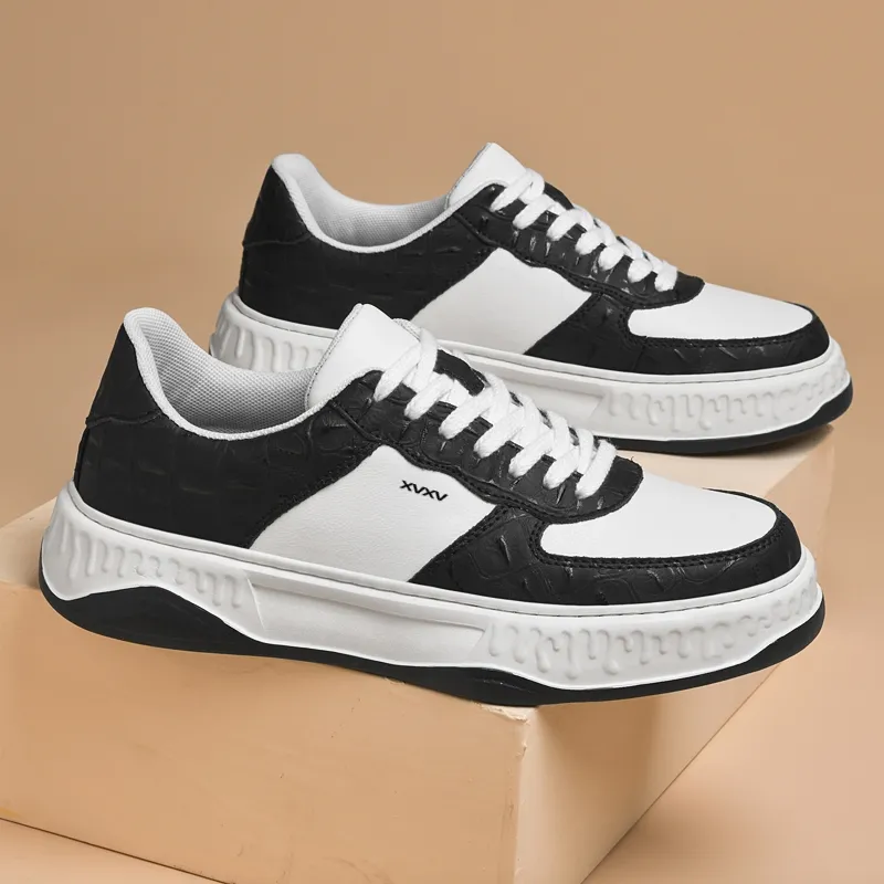 Vxv Cushioning Lightweight Height Increasing Low Top Skateboard Shoes Men's-2