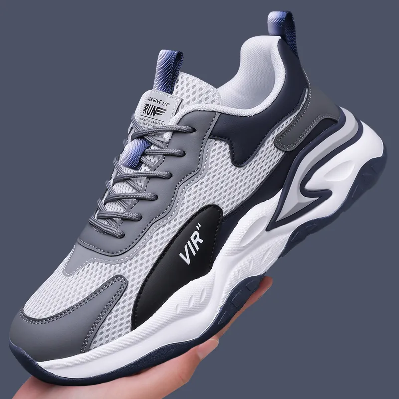 Vxv Cushioning, Slip Resistant, Lightweight Low Top Chunky Sneakers Men's-4