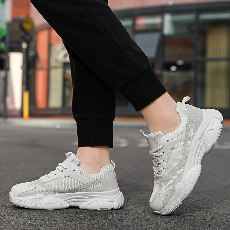 Vxv Cushioning, Slip Resistant, Lightweight Low Top Chunky Sneakers Unisex-8