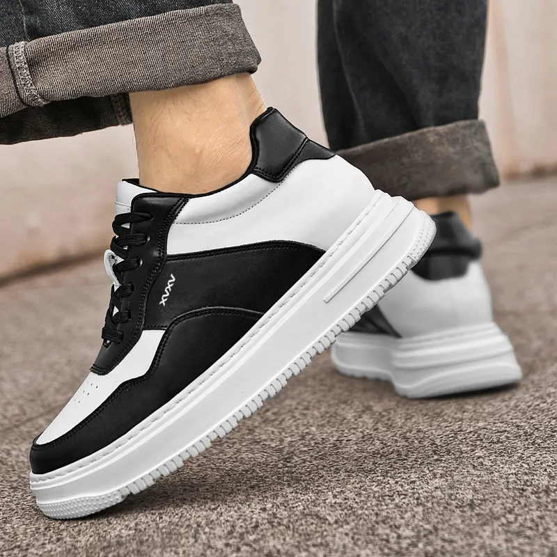 Vxv Cushioning Support Height Increasing Low Top Casual Shoes Men's-1