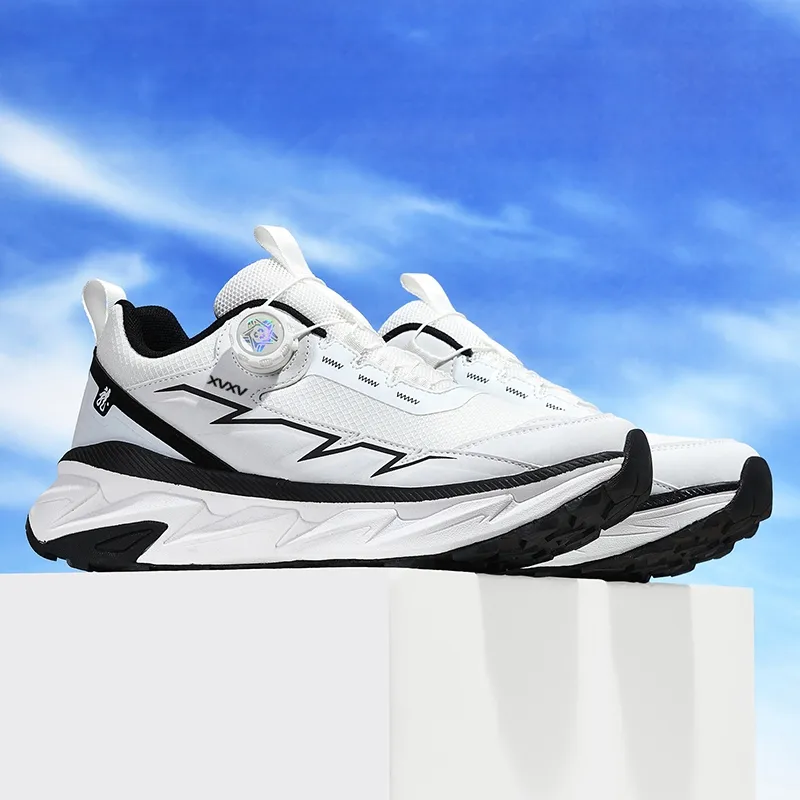 Vxv Shock Absorbers With Slip Resistant And Abrasion Resistant Properties Low Top Casual Shoes Men's-12