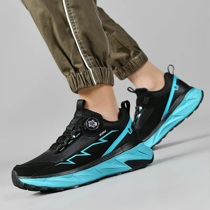 Vxv Shock Absorbers With Slip Resistant And Abrasion Resistant Properties Low Top Casual Shoes Men's-8