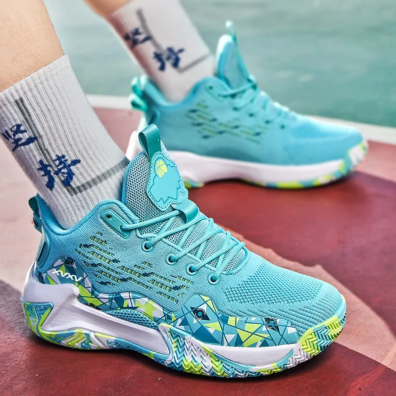 Vxv Shock Absorbers With Slip Resistant And Abrasion Resistant Properties Mid Top Basketball Shoes Men's-2