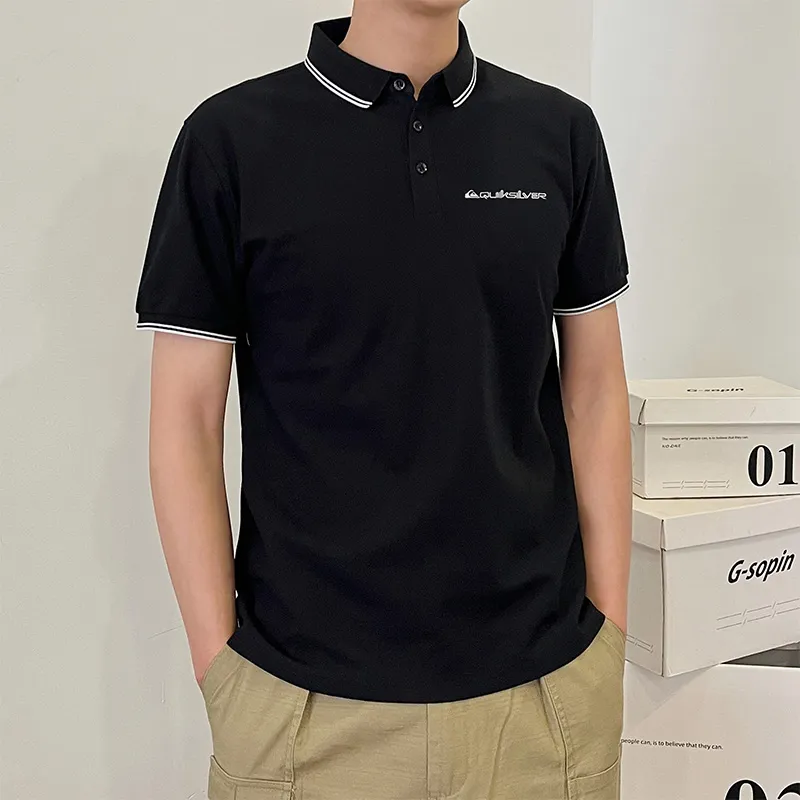 Quiksilver Burst Polo Shirt Unisex-2