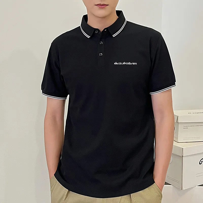 Quiksilver Burst Polo Shirt Unisex-3