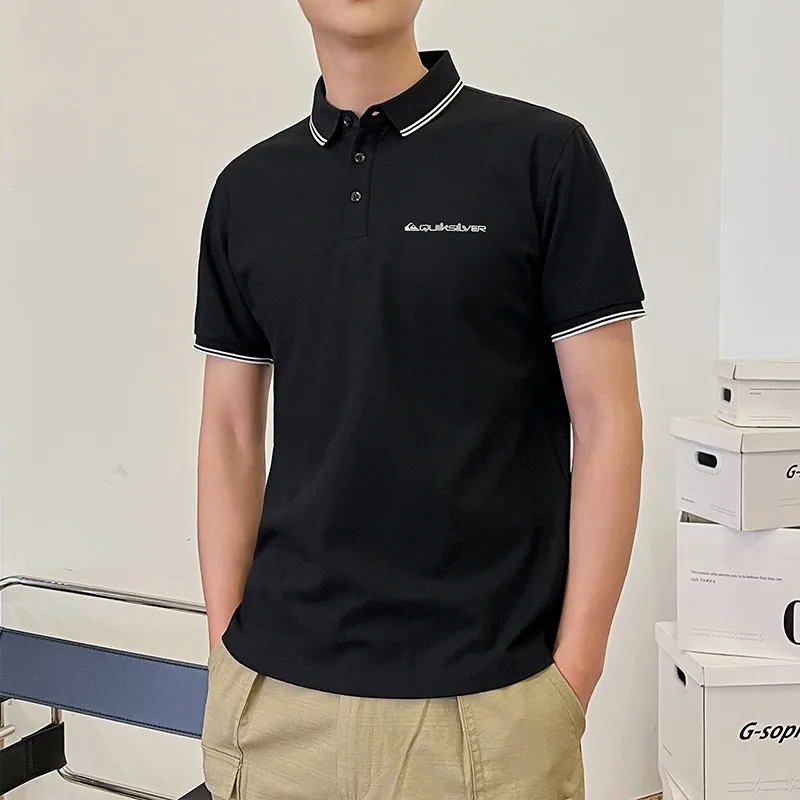 Quiksilver Burst Polo Shirt Unisex-4