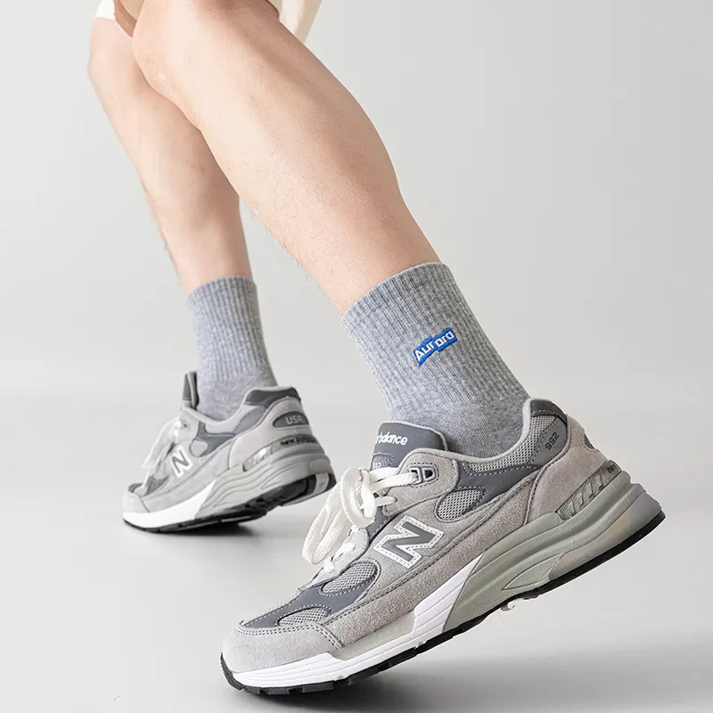 SHIWAJI Mid Calf Socks Men's 4 Pack-8