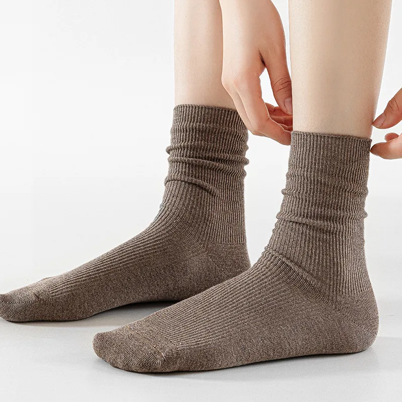 SHIWAJI Mid Calf Socks Women's Combo Set-7