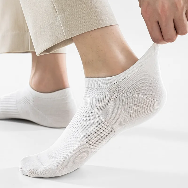 SHIWAJI No Show Socks Men's 5 Pack-1