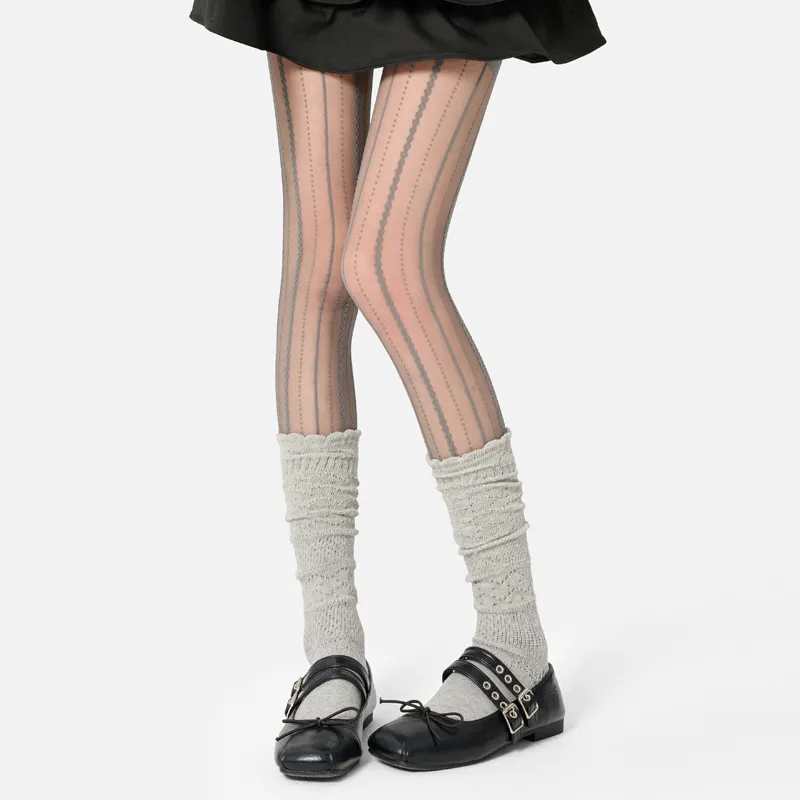 SHIWAJI Knee High Socks Women's 2 Pack-2