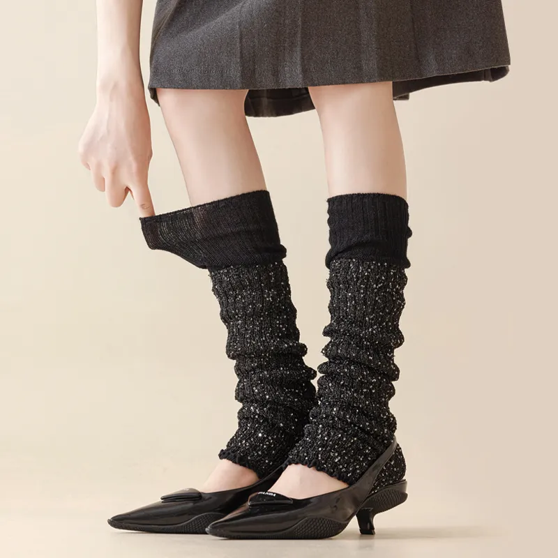 SHIWAJI Knee High Socks Women's 1 Pack-7