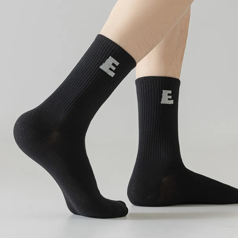 SHIWAJI Mid Calf Socks Men's 4 Pack-9