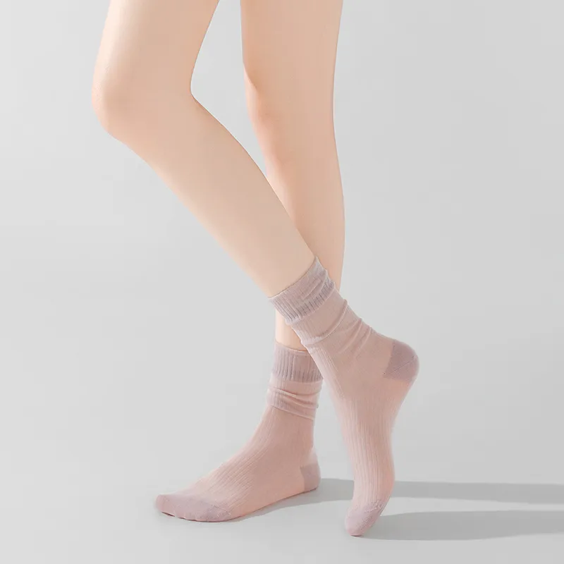 SHIWAJI Mid Calf Socks Women's 3 Pack-12