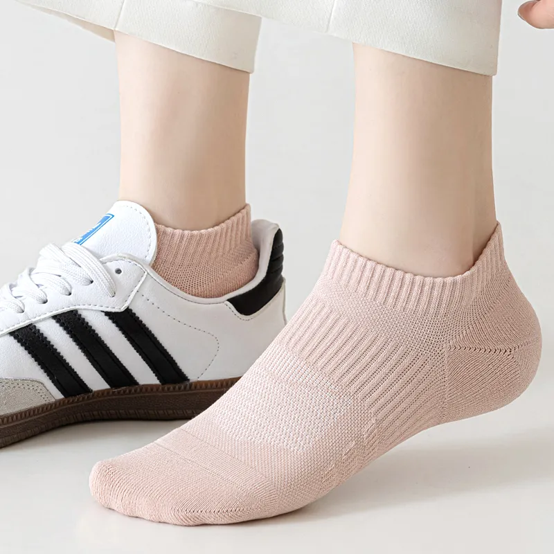 SHIWAJI No Show Socks Women's 4 Pack-11