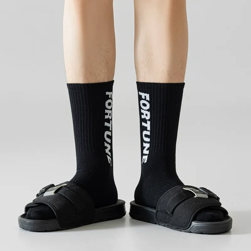 SHIWAJI Mid Calf Socks Men's 4 Pack-7