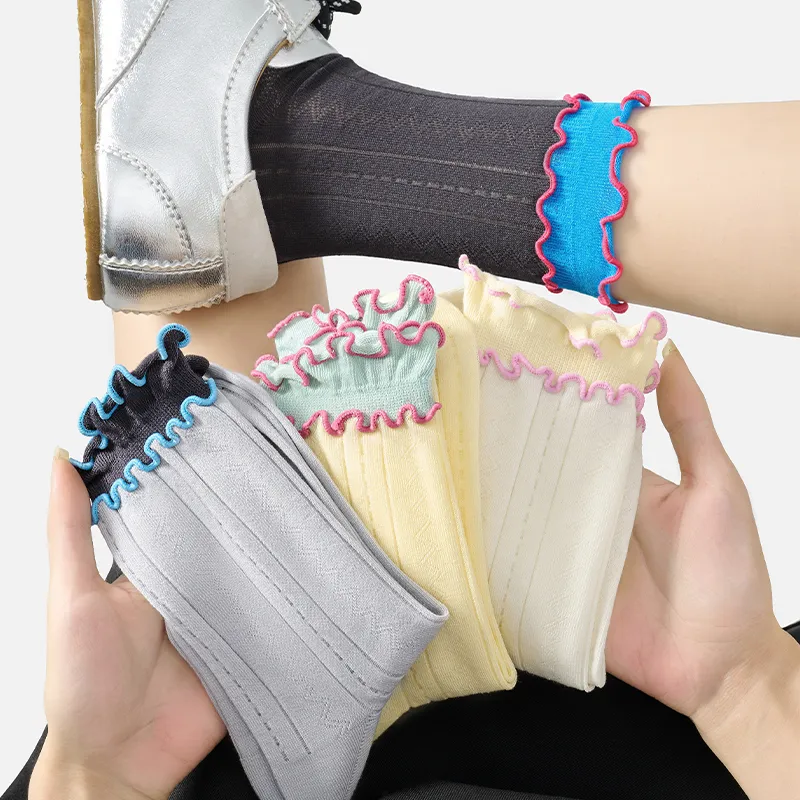 SHIWAJI Mid Calf Socks Women's Combo Set-13
