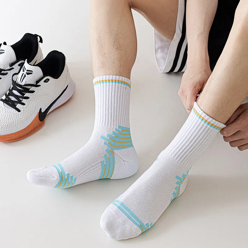 SHIWAJI Mid Calf Socks Men's 3 Pack-10