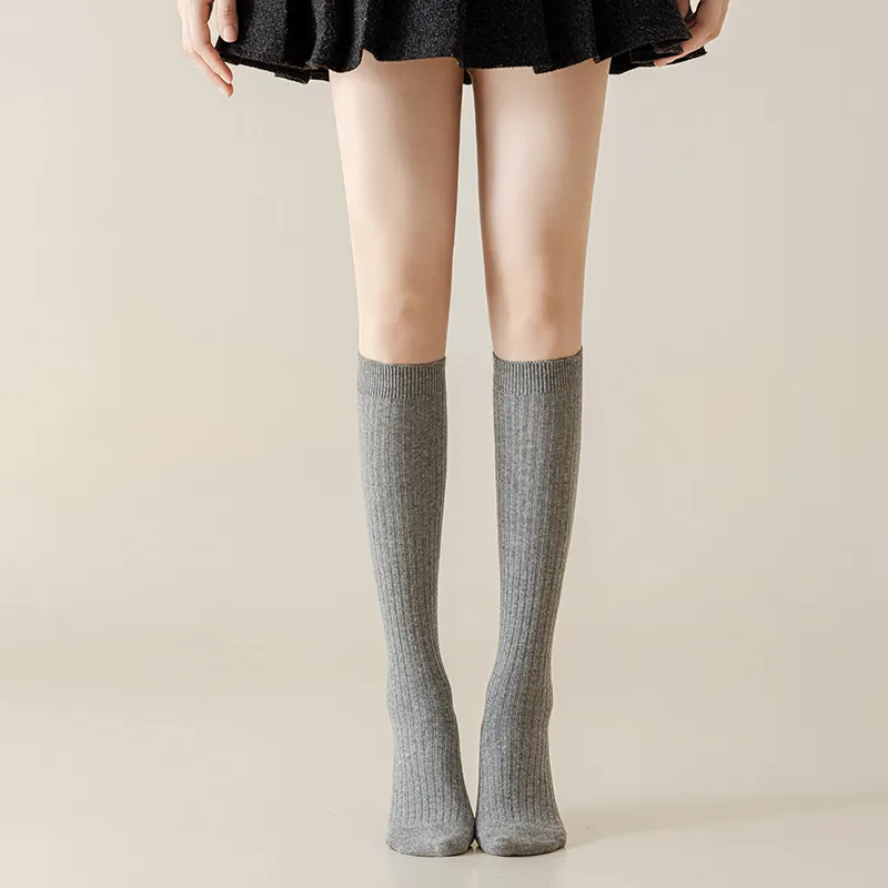 SHIWAJI Knee High Socks Women's 2 Pack-13