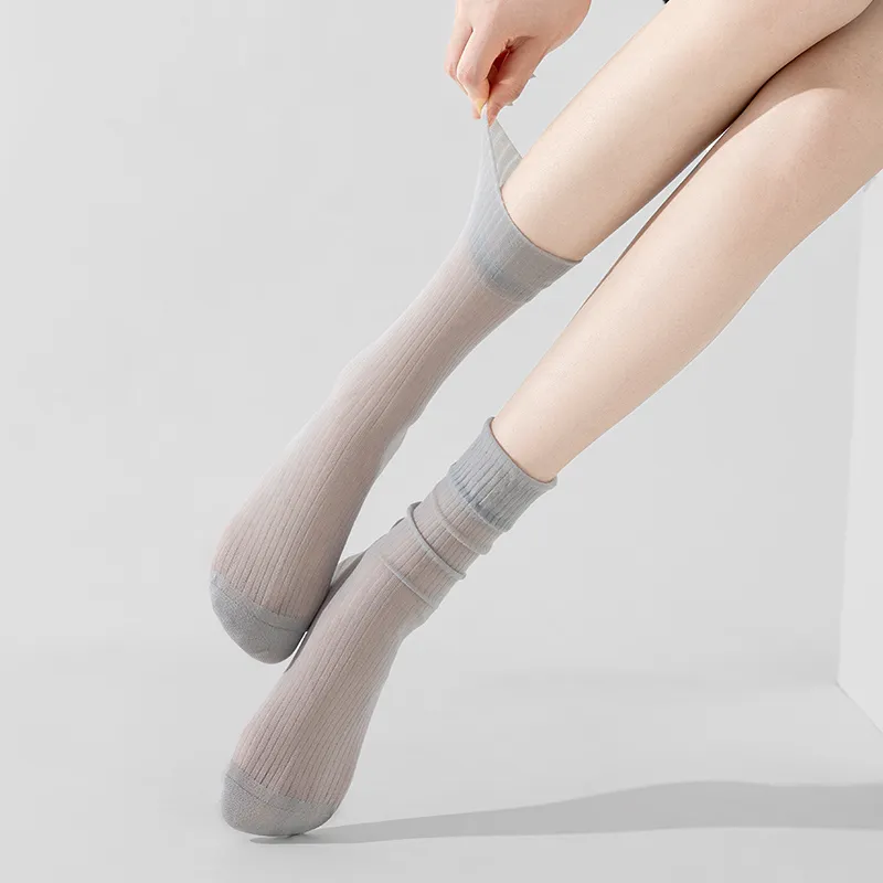 SHIWAJI Mid Calf Socks Women's 3 Pack-14