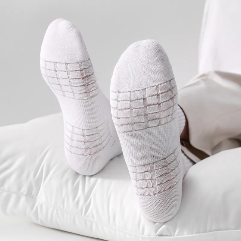 SHIWAJI No-Show Socks Men's 4 Pack-3