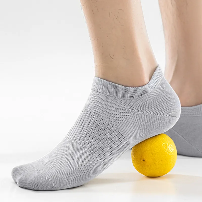 SHIWAJI No Show Socks Men's 5 Pack-6