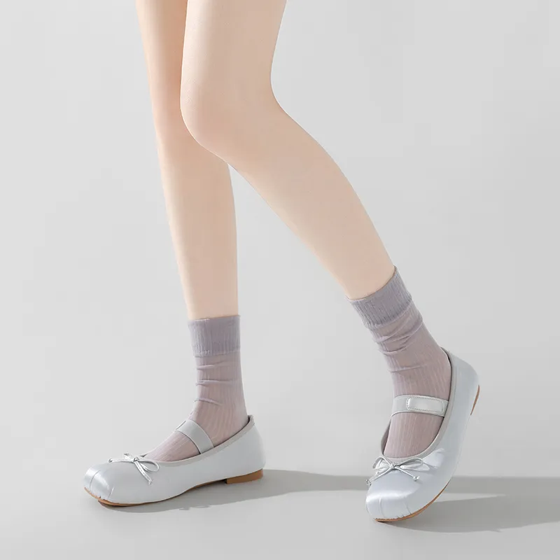 SHIWAJI Mid Calf Socks Women's 3 Pack-8