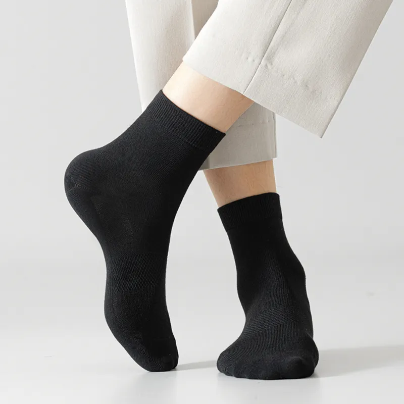 SHIWAJI Mid Calf Socks Unisex 6 Pack-1