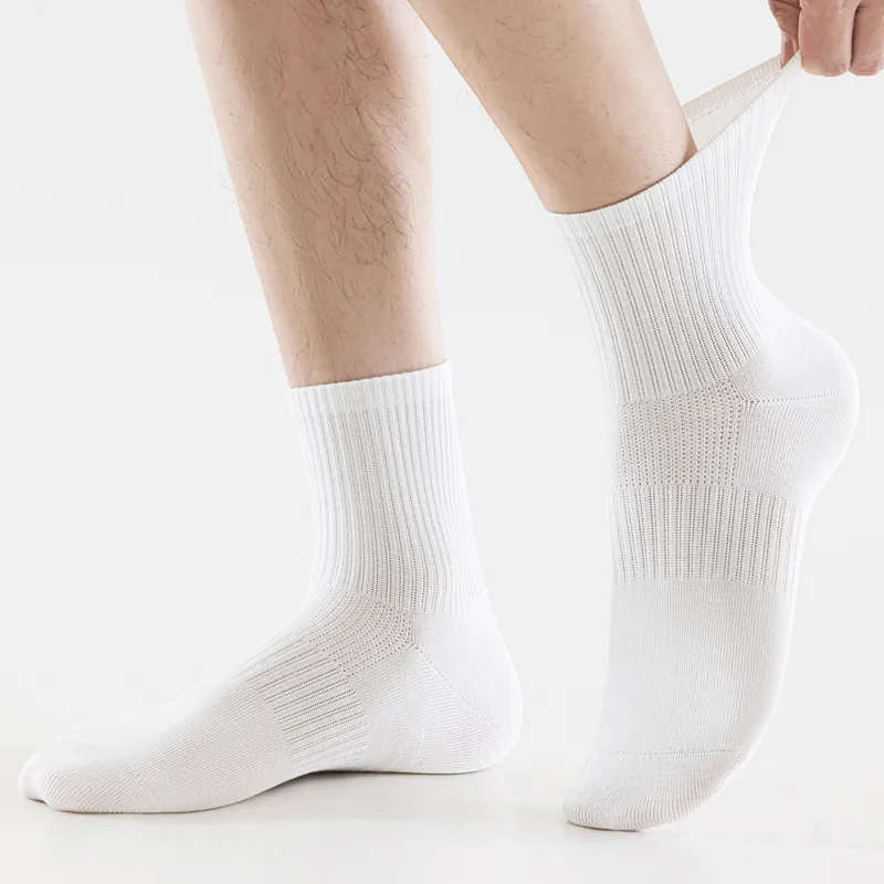 SHIWAJI Mid Calf Socks Men's 5 Pack-1