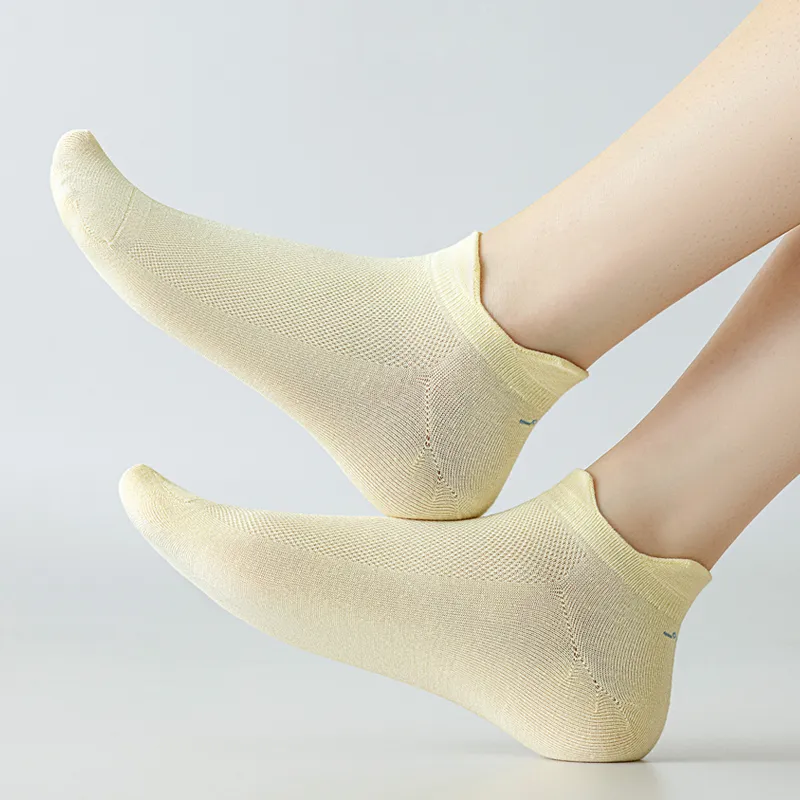 SHIWAJI No-Show Socks Women's 5 Pack-13