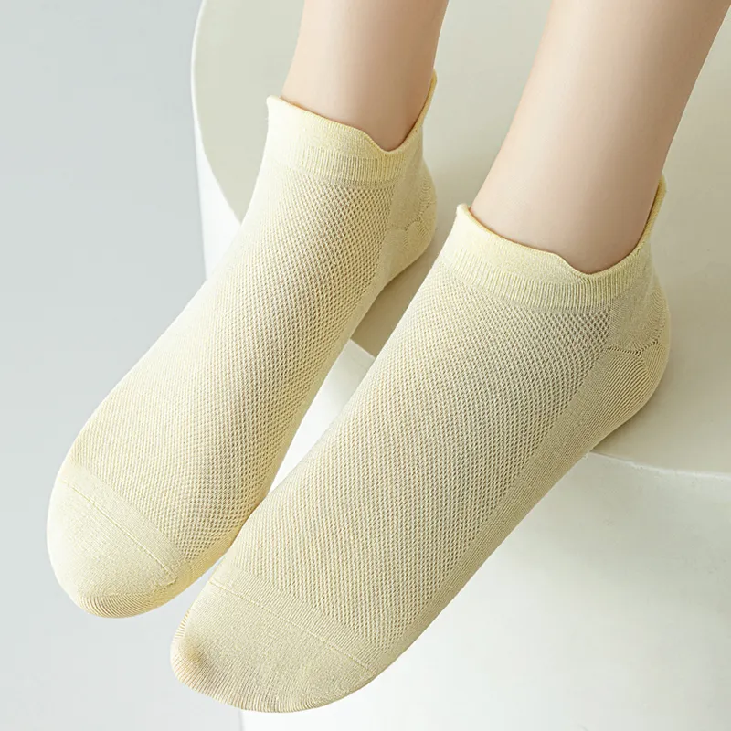 SHIWAJI No-Show Socks Women's 5 Pack-9
