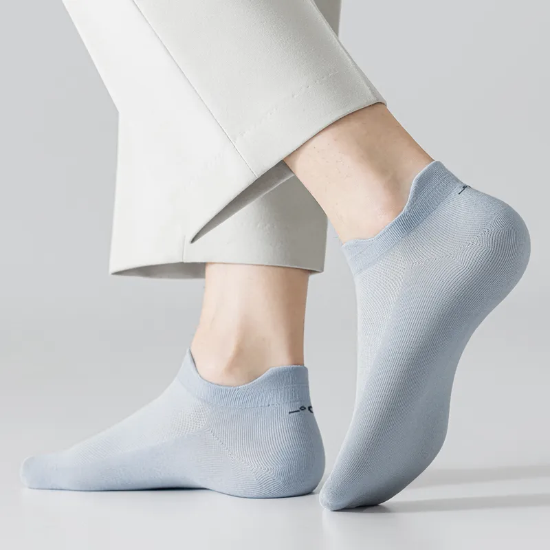 SHIWAJI No Show Socks Men's 5 Pack-6