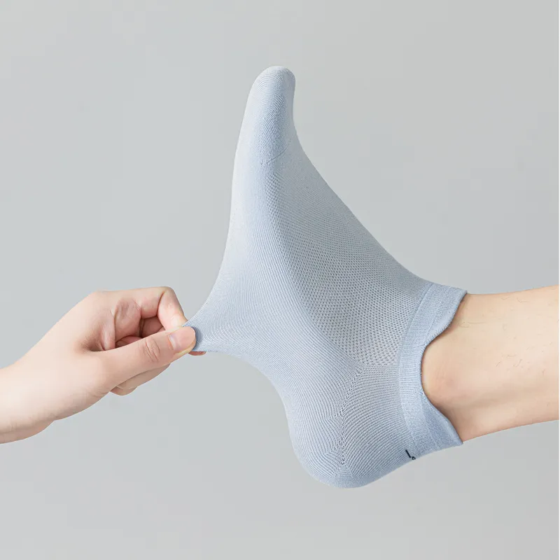 SHIWAJI No Show Socks Men's 5 Pack-3