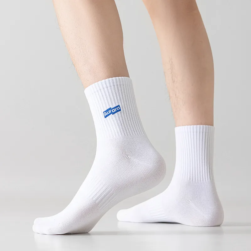 SHIWAJI Mid Calf Socks Men's 4 Pack-1