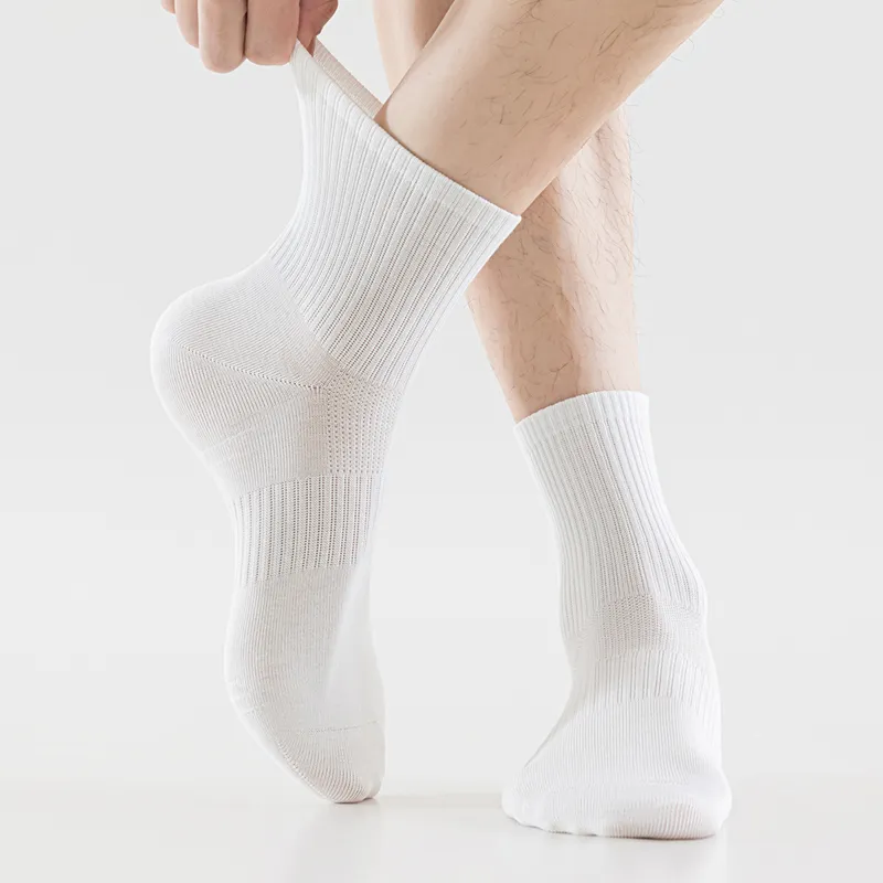 SHIWAJI Mid Calf Socks Men's 5 Pack-2