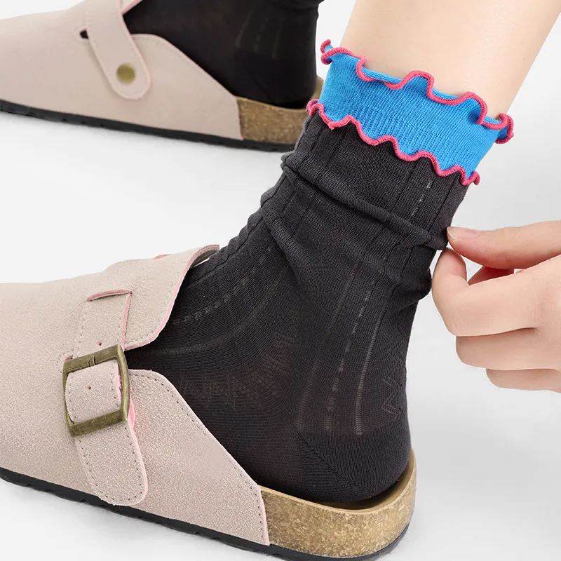 SHIWAJI Mid Calf Socks Women's Combo Set-8