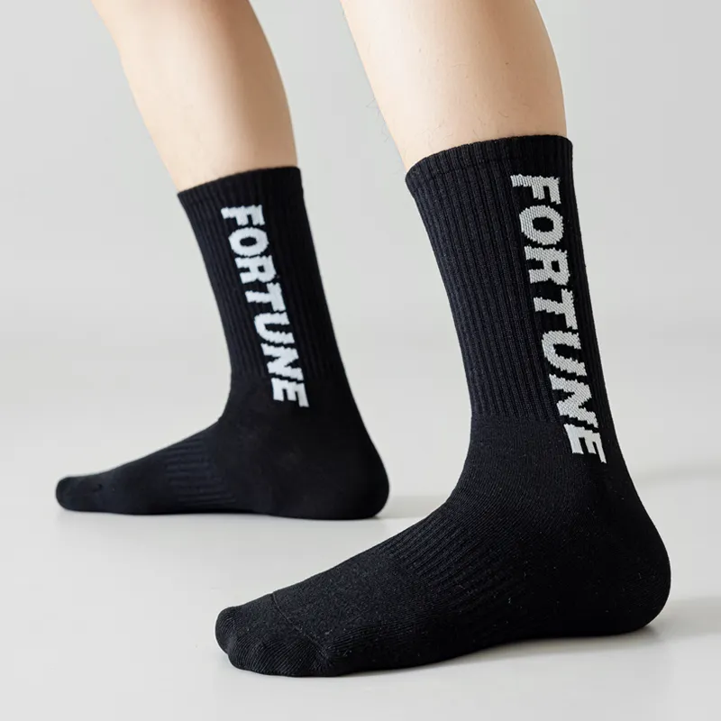 SHIWAJI Mid Calf Socks Men's 4 Pack-1