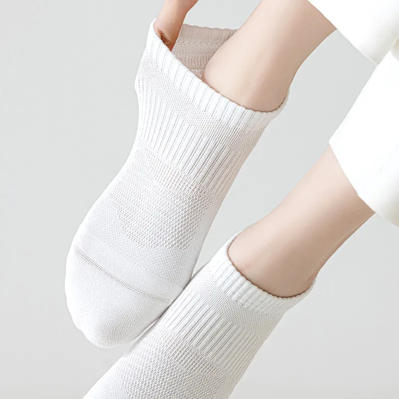 SHIWAJI No Show Socks Women's 4 Pack-4
