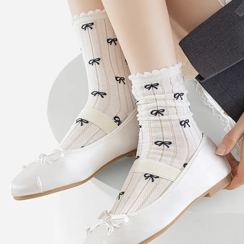 SHIWAJI Mid-Calf Socks Women's 3 Pack-6