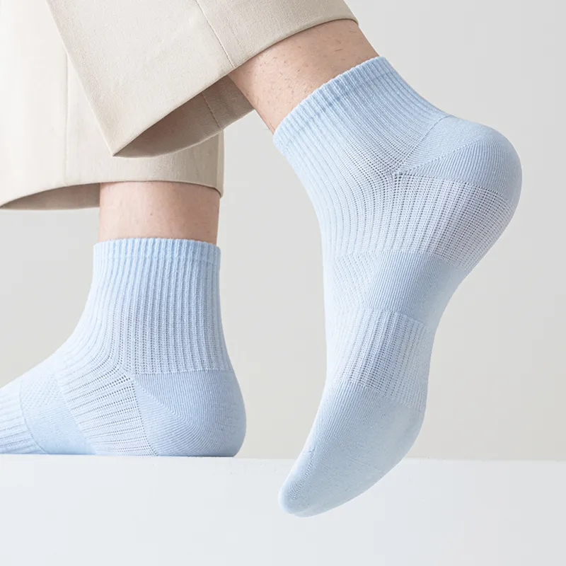 SHIWAJI Ankle Socks Men's 5 Pack-8