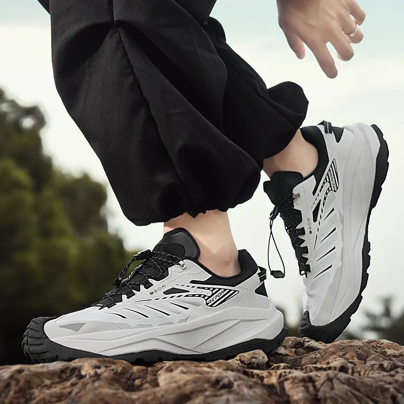 TEPOR Cushioning Slip Resistant And Abrasion Resistant Low Top Casual Running Shoes Unisex-5
