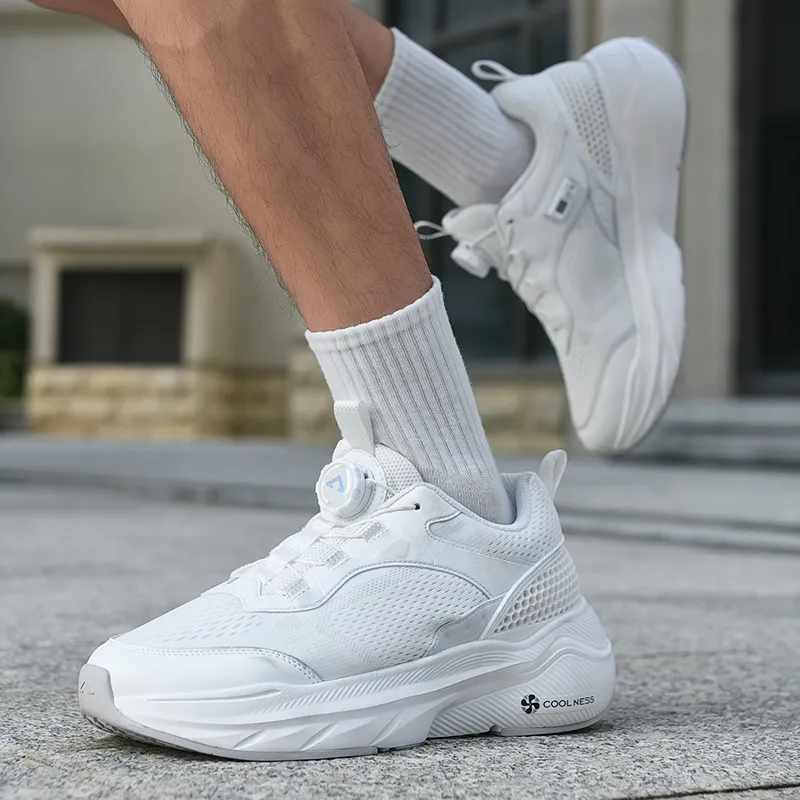 TEPOR Anti Slip Wear Resistant Low Top Running Shoes Unisex-17