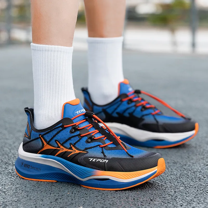TEPOR Cushioned Slip Resistant Lightweight Low Top Casual Running Shoes Unisex-17