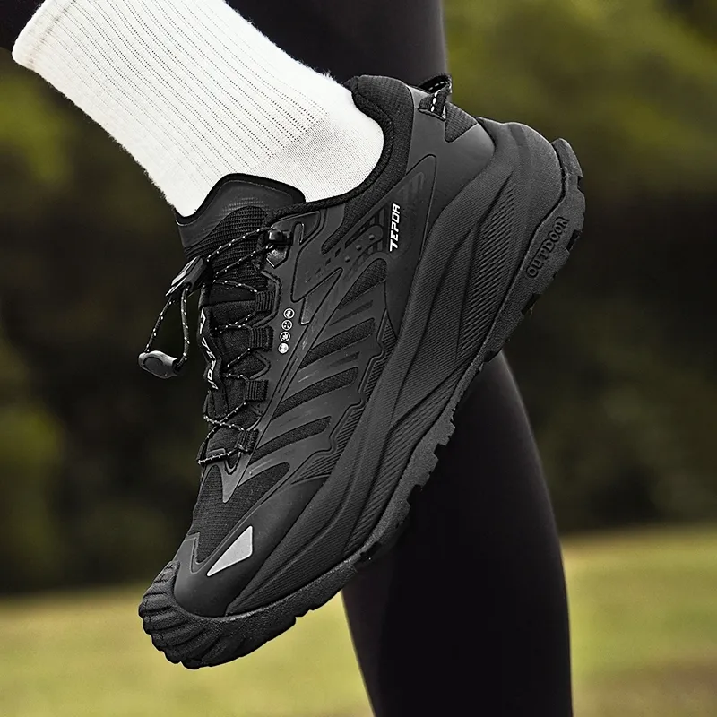 TEPOR Cushioning Slip Resistant And Abrasion Resistant Low Top Casual Running Shoes Unisex-12