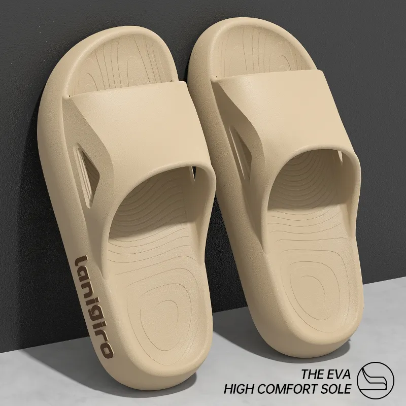 LUNNIFEIYA Slippers Summer Slip Resistant Abrasion Resistant Soft Sole Slippers-2