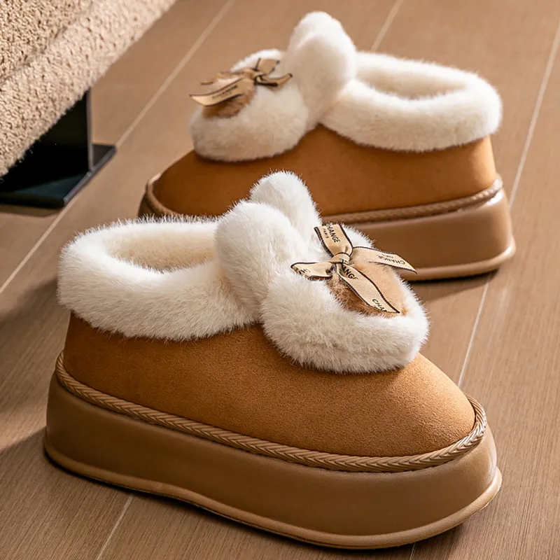 LUNNIFEIYA Home Slippers Black/Coffee/Khaki-7