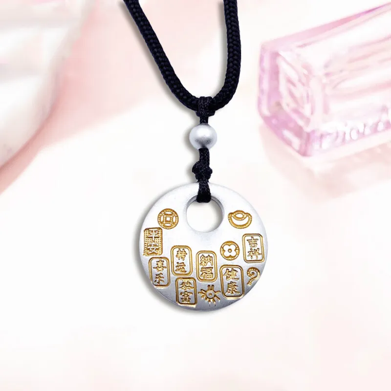 Phoenix Temple Jewelry 999 Fine Silver Sterling Silver Necklaces Women's-2