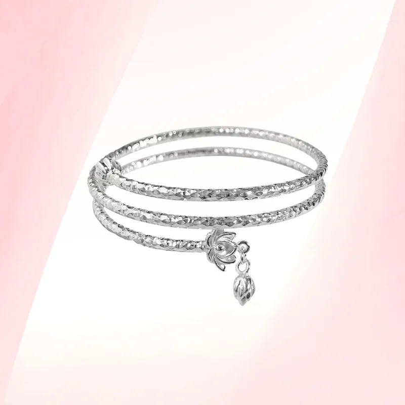 Phoenix Temple Jewelry 999 Fine Silver Sterling Silver Bracelets Women's-4