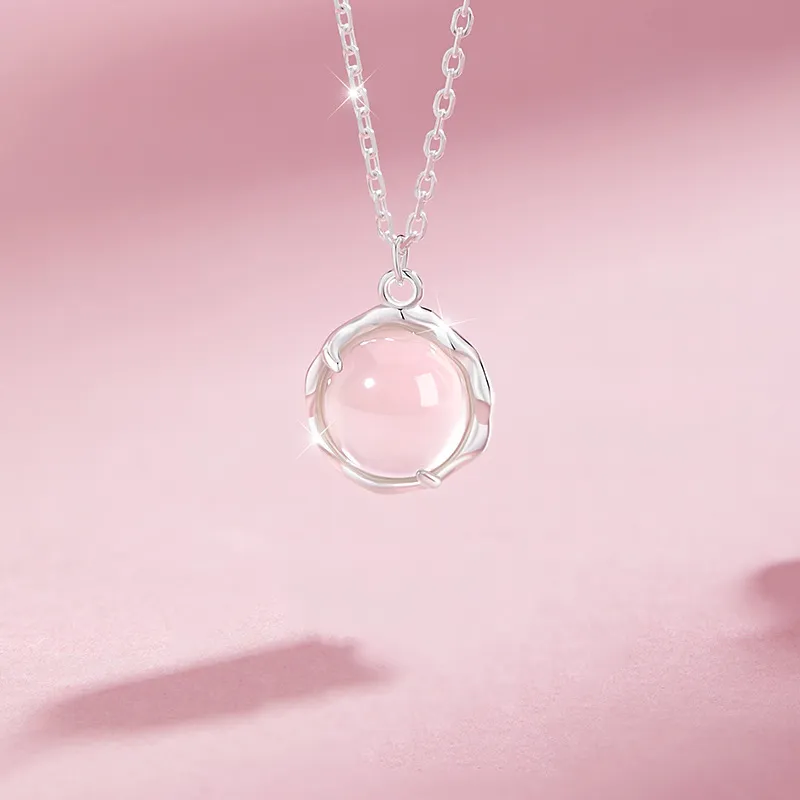 Phoenix Temple Jewelry Chalcedony Jade Necklaces Women's-3