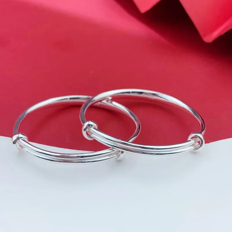 Phoenix Temple Jewelry 999 Fine Silver Sterling Silver Bracelets Kids'-2